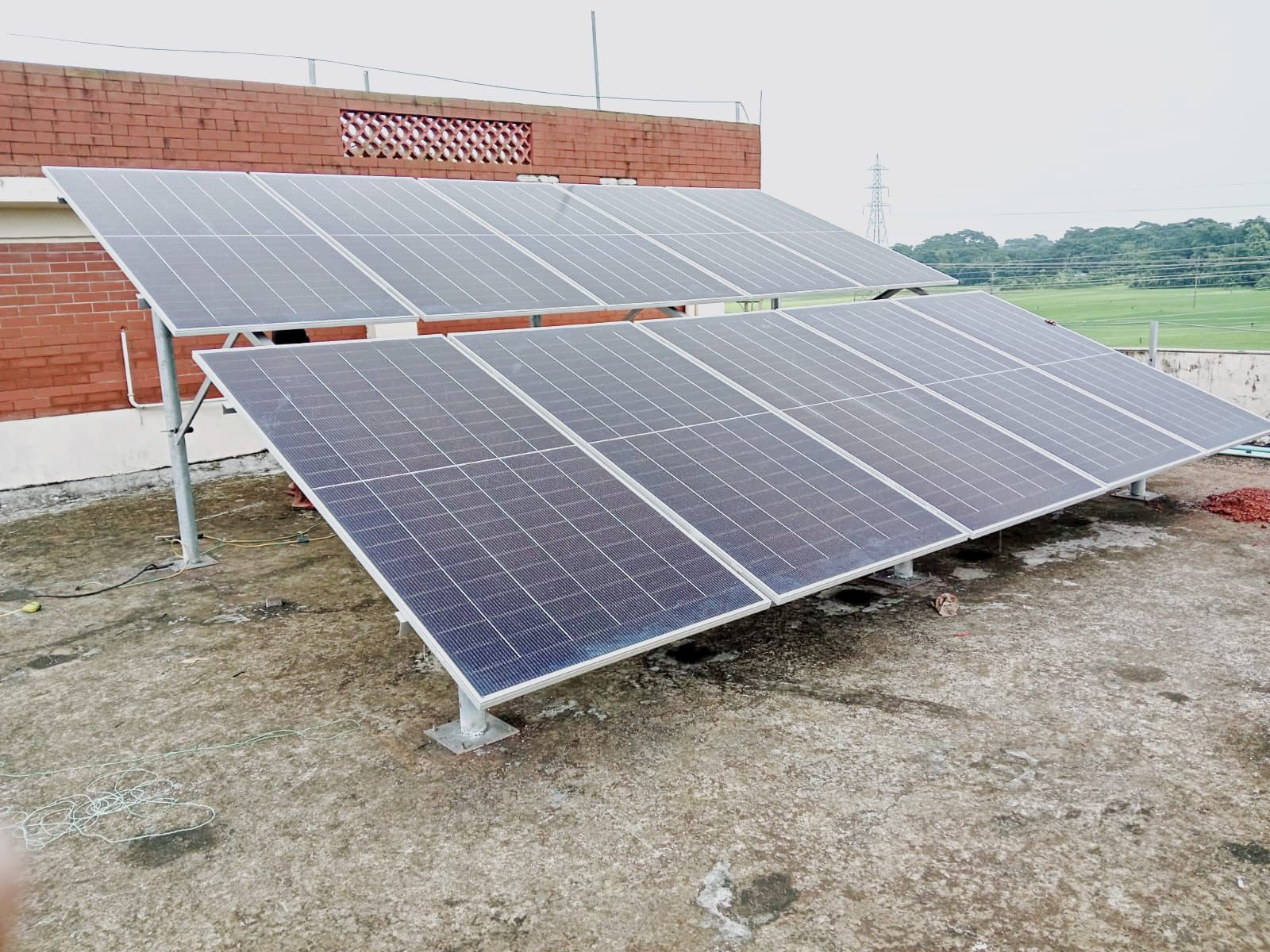 Rooftop Panel Installation