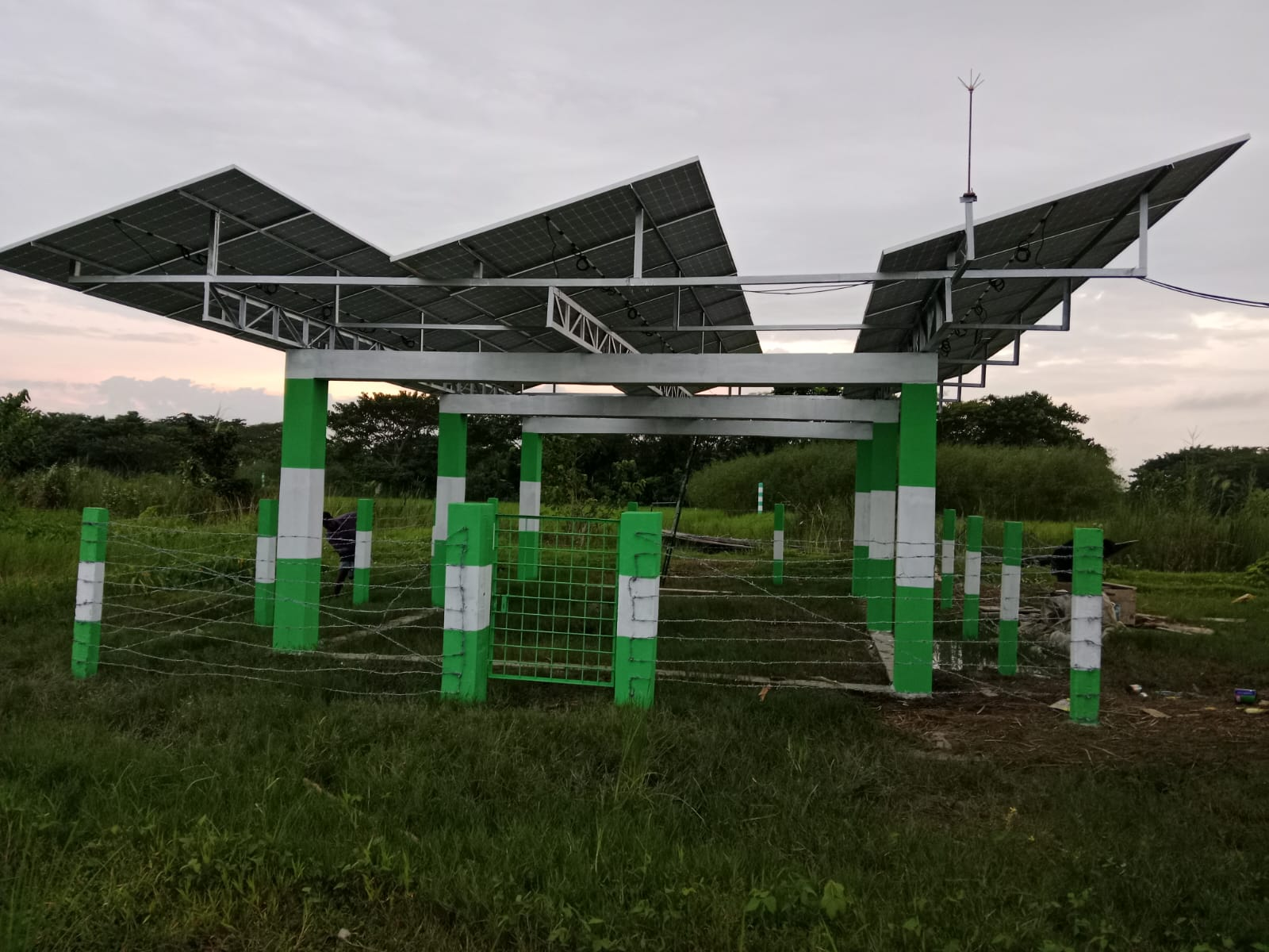 Solar Canopy Structure